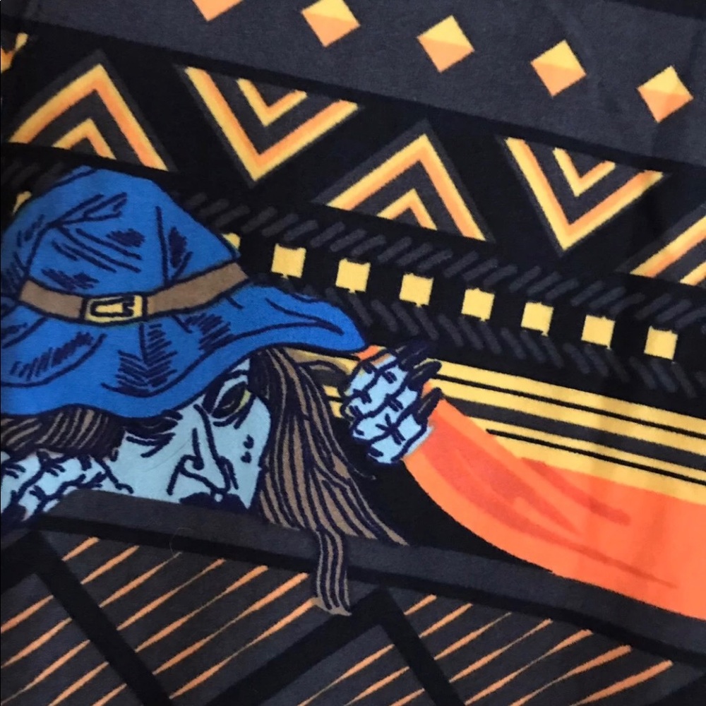 LulaRoe OS Halloween Witch leggings
